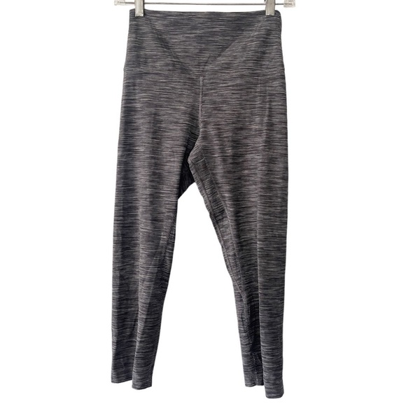 Lululemon Align Crop *21" Wee Are From Space Dark‎ Carbon Ice Grey - Picture 6 of 7